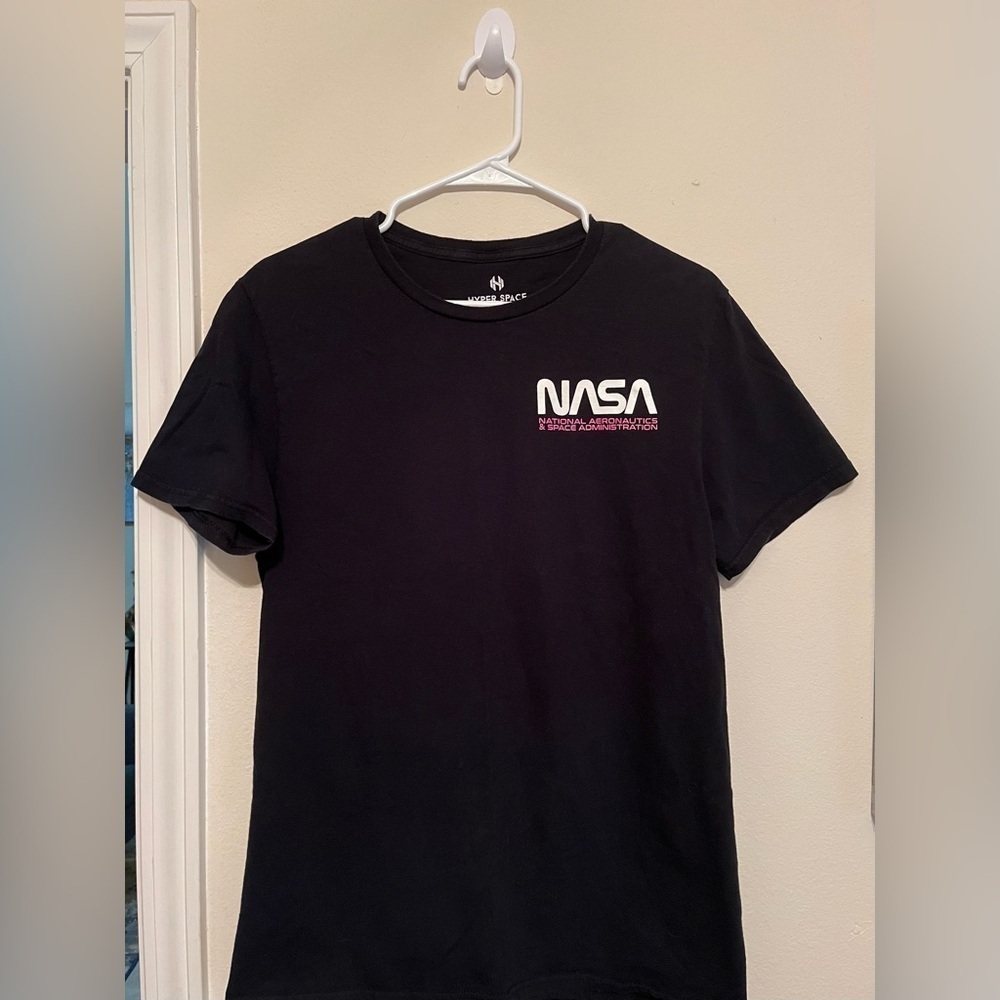 NASA TEE~HYPER SPACE~BLACK~UNISEX M - Picture 5 of 5